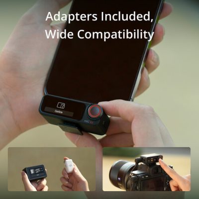 DJI Mic 2 Compact Digital Wireless Microphone System/Recorder for Camera & Smartphone (2.4 GHz) - Image 2