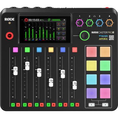 RODE RODECaster Pro II Integrated Audio Production Studio (Black) - Image 3