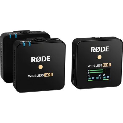 RODE Wireless GO II 2-Person Compact Digital Wireless Microphone System/Recorder (2.4 GHz, Black) - Image 2