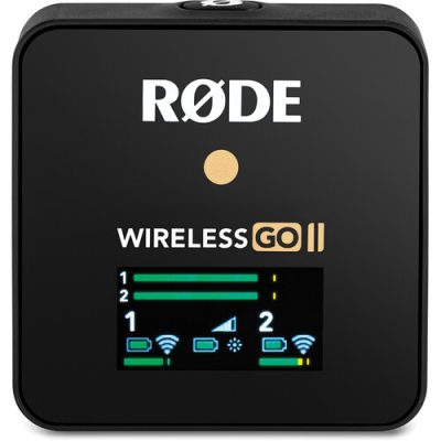 RODE Wireless GO II 2-Person Compact Digital Wireless Microphone System/Recorder (2.4 GHz, Black) - Image 5