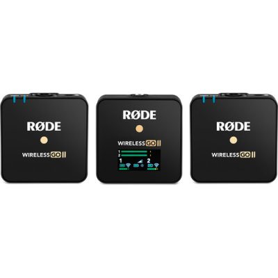 RODE Wireless GO II 2-Person Compact Digital Wireless Microphone System/Recorder (2.4 GHz, Black) - Image 6